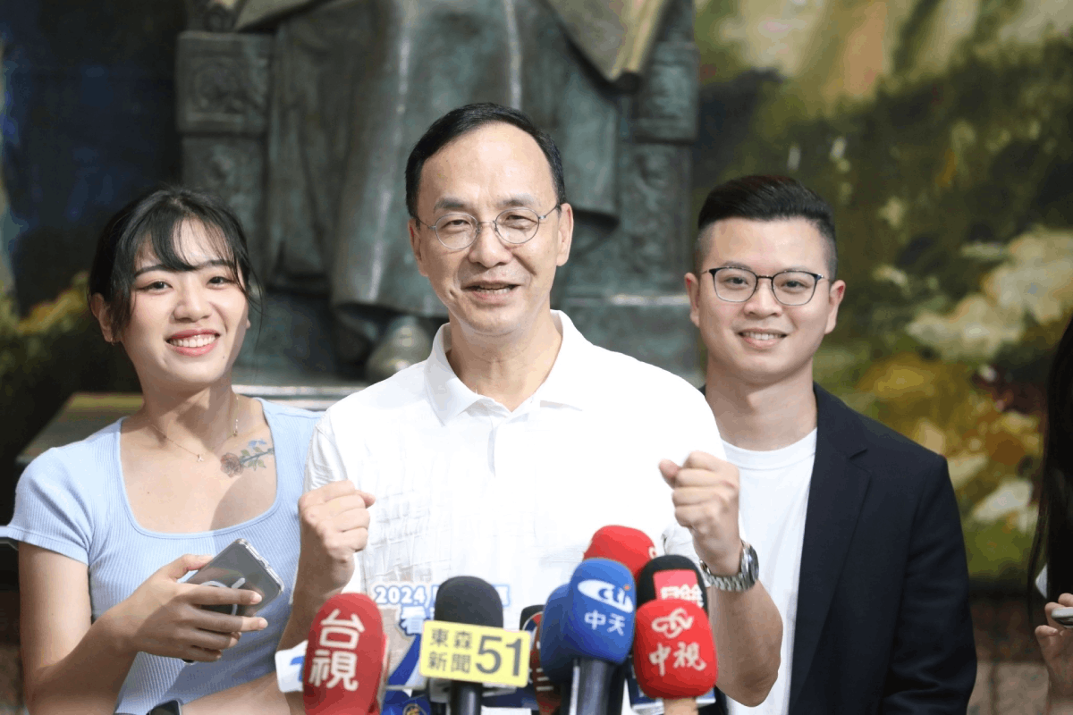 照片來源：朱立倫臉書／國民黨文傳會